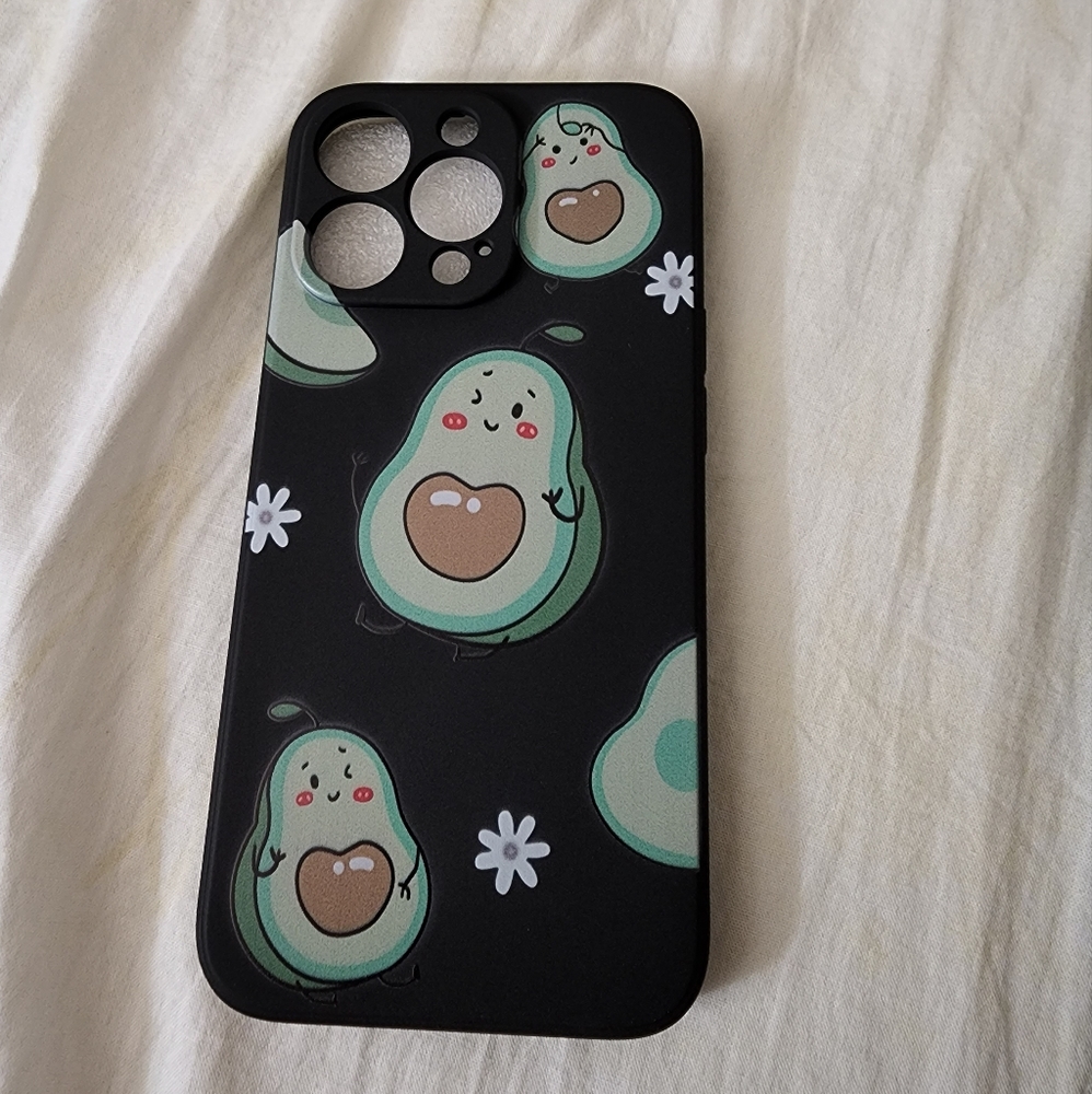 Iphone 13 pro case avacado back
